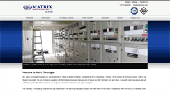 Desktop Screenshot of matrixswg.com