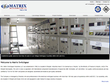 Tablet Screenshot of matrixswg.com